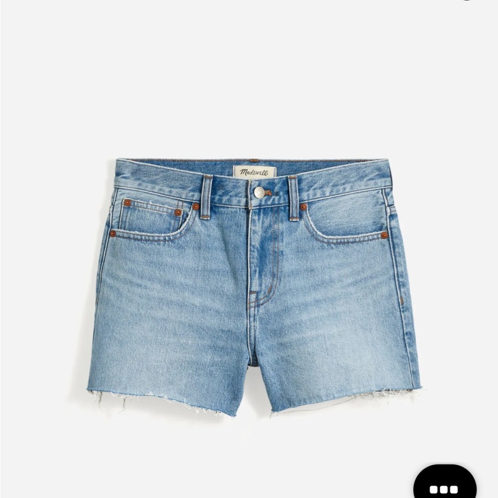 Madewell relaxed denim shorts size 30 Lytle Wash